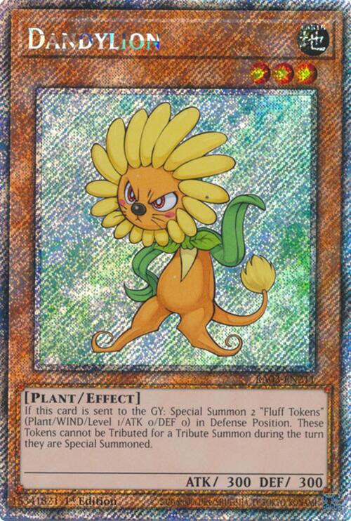 Dandylion (Platinum Secret Rare) [RA03-EN211] Platinum Secret Rare | Exor Games Dartmouth