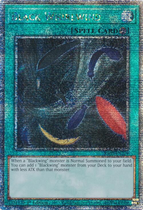 Black Whirlwind (Quarter Century Secret Rare) [RA03-EN219] Quarter Century Secret Rare | Exor Games Dartmouth