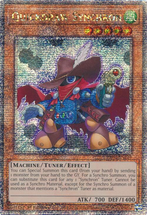Quickdraw Synchron (Quarter Century Secret Rare) [RA03-EN228] Quarter Century Secret Rare | Exor Games Dartmouth