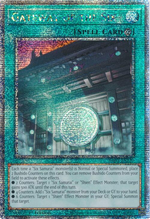 Gateway of the Six (Quarter Century Secret Rare) [RA03-EN229] Quarter Century Secret Rare | Exor Games Dartmouth