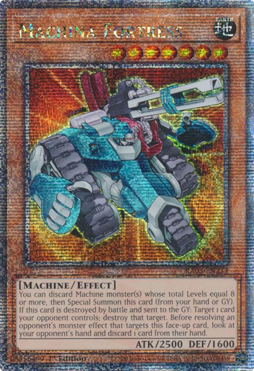 Machina Fortress (Quarter Century Secret Rare) [RA03-EN233] Quarter Century Secret Rare | Exor Games Dartmouth