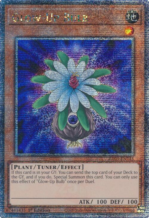 Glow-Up Bulb (Quarter Century Secret Rare) [RA03-EN245] Quarter Century Secret Rare | Exor Games Dartmouth