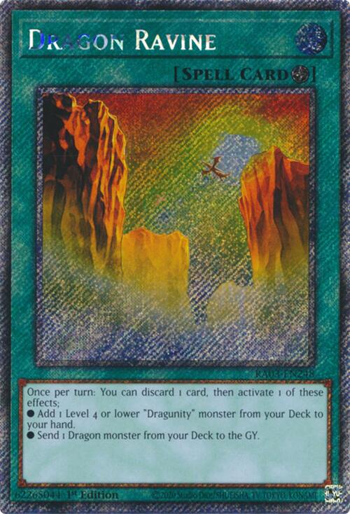 Dragon Ravine (Platinum Secret Rare) [RA03-EN248] Platinum Secret Rare | Exor Games Dartmouth