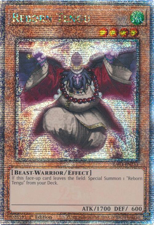 Reborn Tengu (Quarter Century Secret Rare) [RA03-EN251] Quarter Century Secret Rare | Exor Games Dartmouth
