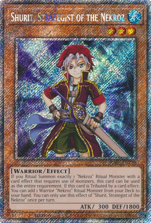 Shurit, Strategist of the Nekroz (Platinum Secret Rare) [RA03-EN259] Platinum Secret Rare | Exor Games Dartmouth