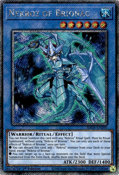 Nekroz of Brionac (Platinum Secret Rare) [RA03-EN260] Platinum Secret Rare | Exor Games Dartmouth