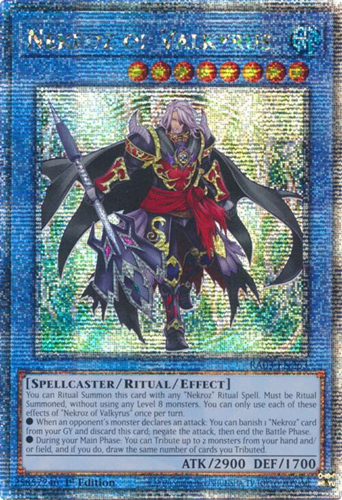 Nekroz of Valkyrus (Quarter Century Secret Rare) [RA03-EN263] Quarter Century Secret Rare | Exor Games Dartmouth