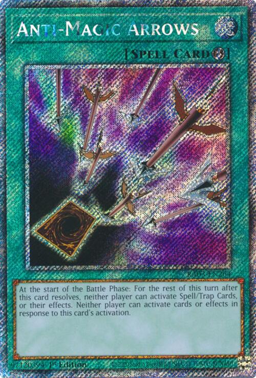Anti-Magic Arrows (Platinum Secret Rare) [RA03-EN264] Platinum Secret Rare | Exor Games Dartmouth