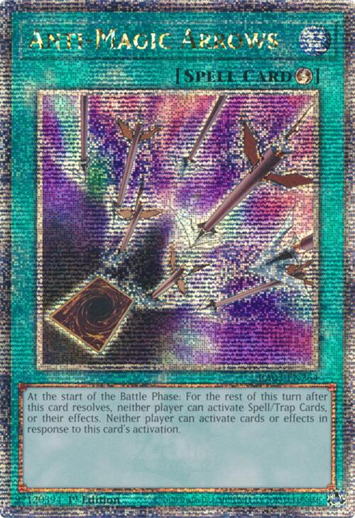 Anti-Magic Arrows (Quarter Century Secret Rare) [RA03-EN264] Quarter Century Secret Rare | Exor Games Dartmouth