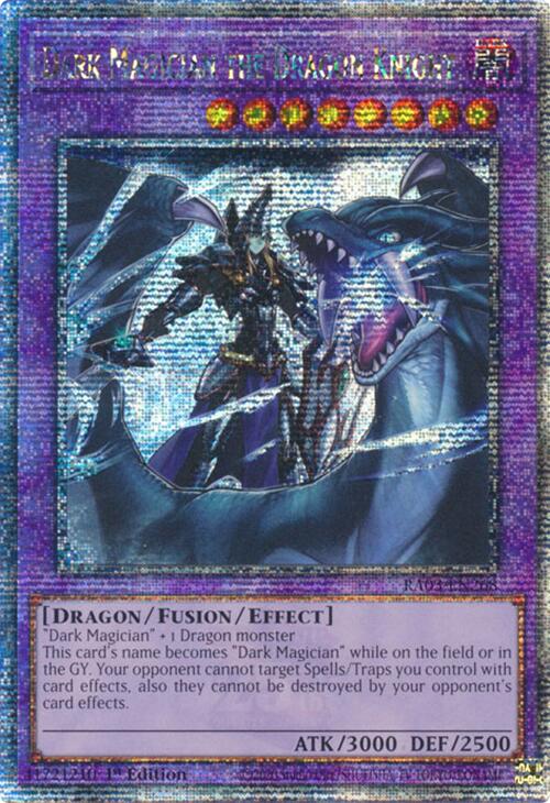 Dark Magician the Dragon Knight (Quarter Century Secret Rare) [RA03-EN268] Quarter Century Secret Rare | Exor Games Dartmouth