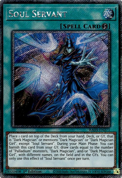 Soul Servant (Platinum Secret Rare) [RA03-EN271] Platinum Secret Rare | Exor Games Dartmouth