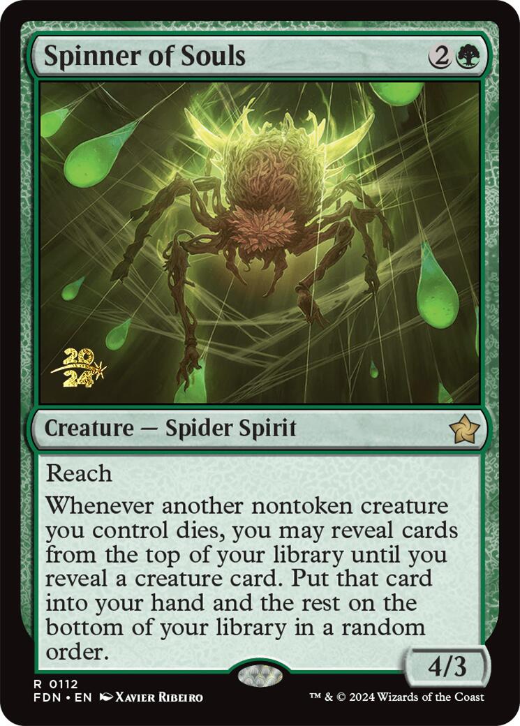 Spinner of Souls [Foundations Prerelease Promos] | Exor Games Dartmouth