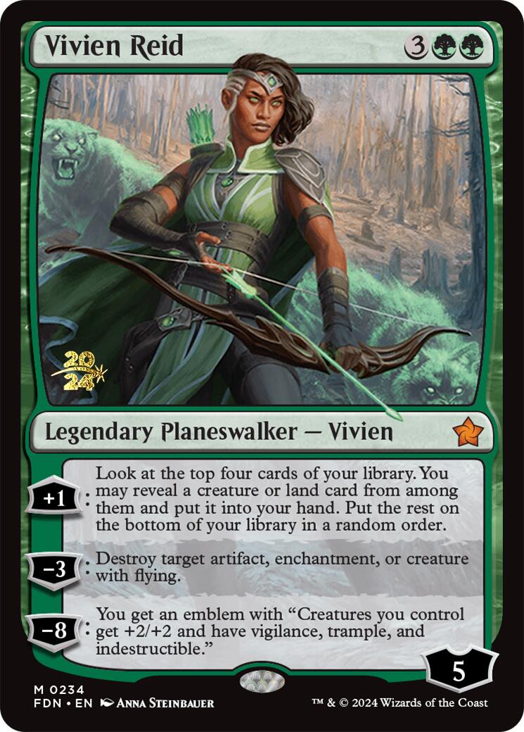 Vivien Reid [Foundations Prerelease Promos] | Exor Games Dartmouth