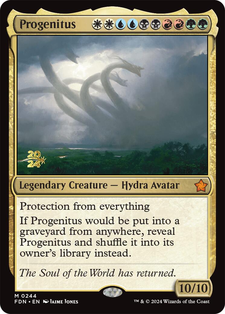 Progenitus [Foundations Prerelease Promos] | Exor Games Dartmouth