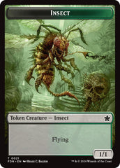 Goblin // Insect Doubled-Sided Token [Foundations Tokens] | Exor Games Dartmouth