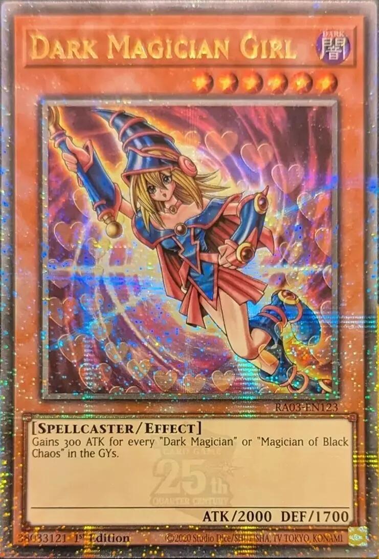 Dark Magician Girl (Quarter Century Secret Rare) (C) [RA03-EN123] Quarter Century Secret Rare | Exor Games Dartmouth