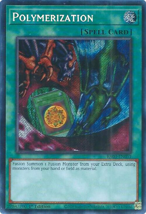 Polymerization (Alternate Art) (Secret Rare) [RA03-EN051] Secret Rare | Exor Games Dartmouth