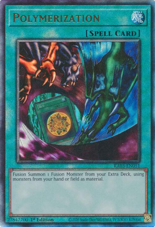 Polymerization (Alternate Art) (PUR) [RA03-EN051] Prismatic Ultimate Rare | Exor Games Dartmouth
