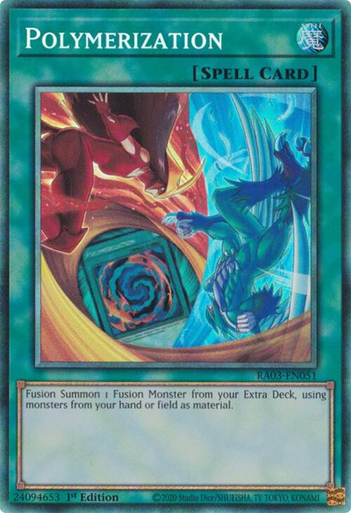 Polymerization (B) (HERO Art) (PCR) [RA03-EN051] Prismatic Collector's Rare | Exor Games Dartmouth