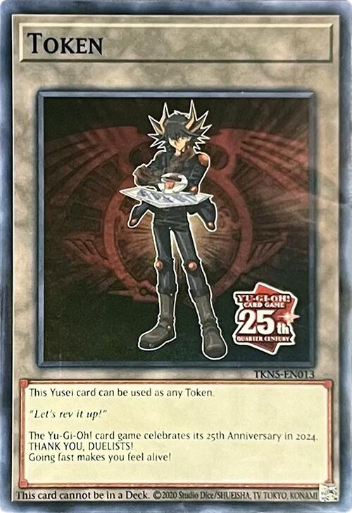 Token: Yusei [TKN5-EN013] Super Rare | Exor Games Dartmouth