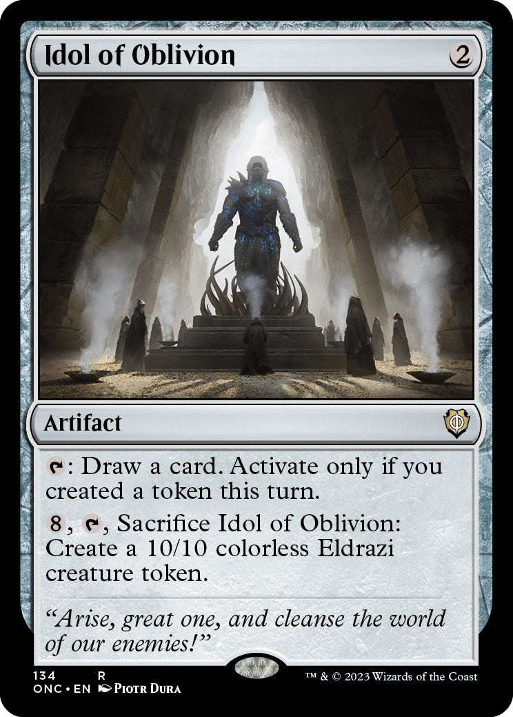 Idol of Oblivion [Phyrexia: All Will Be One Commander] | Exor Games Dartmouth