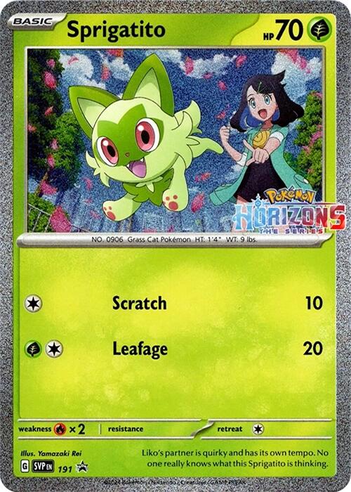 Sprigatito (191) [Scarlet & Violet: Black Star Promos] | Exor Games Dartmouth
