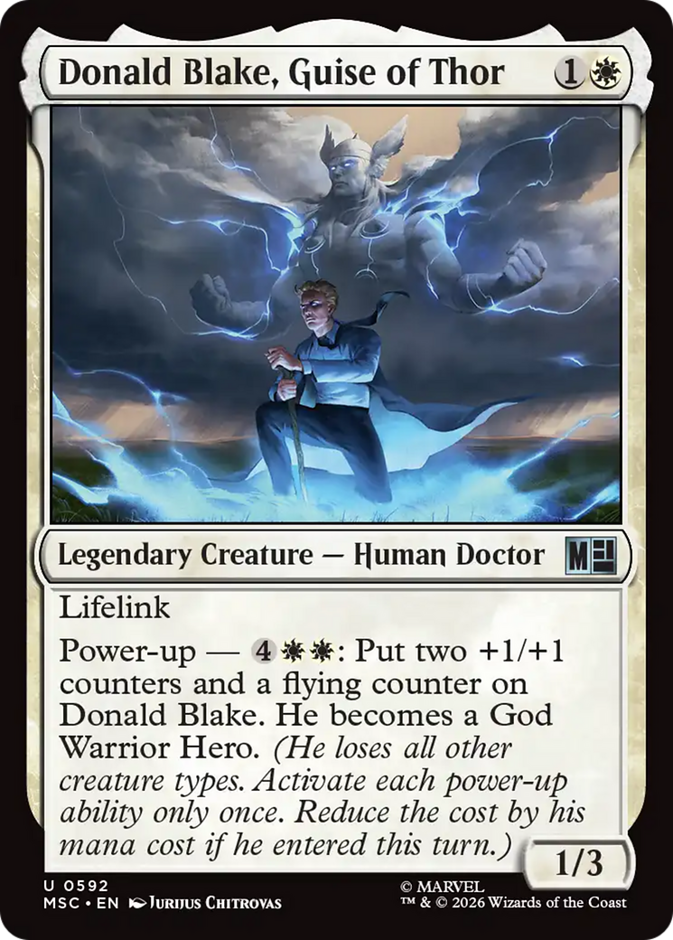 Donald Blake, Guise of Thor [Marvel Super Heroes Commander] | Exor Games Dartmouth
