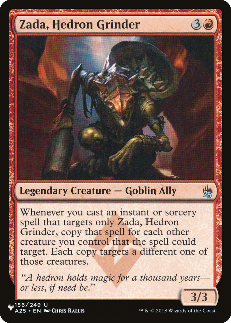 Zada, Hedron Grinder [The List Reprints] | Exor Games Dartmouth