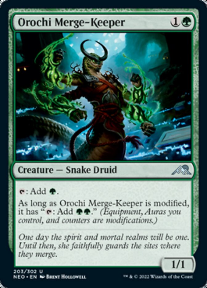 Orochi Merge-Keeper [Kamigawa: Neon Dynasty] | Exor Games Dartmouth