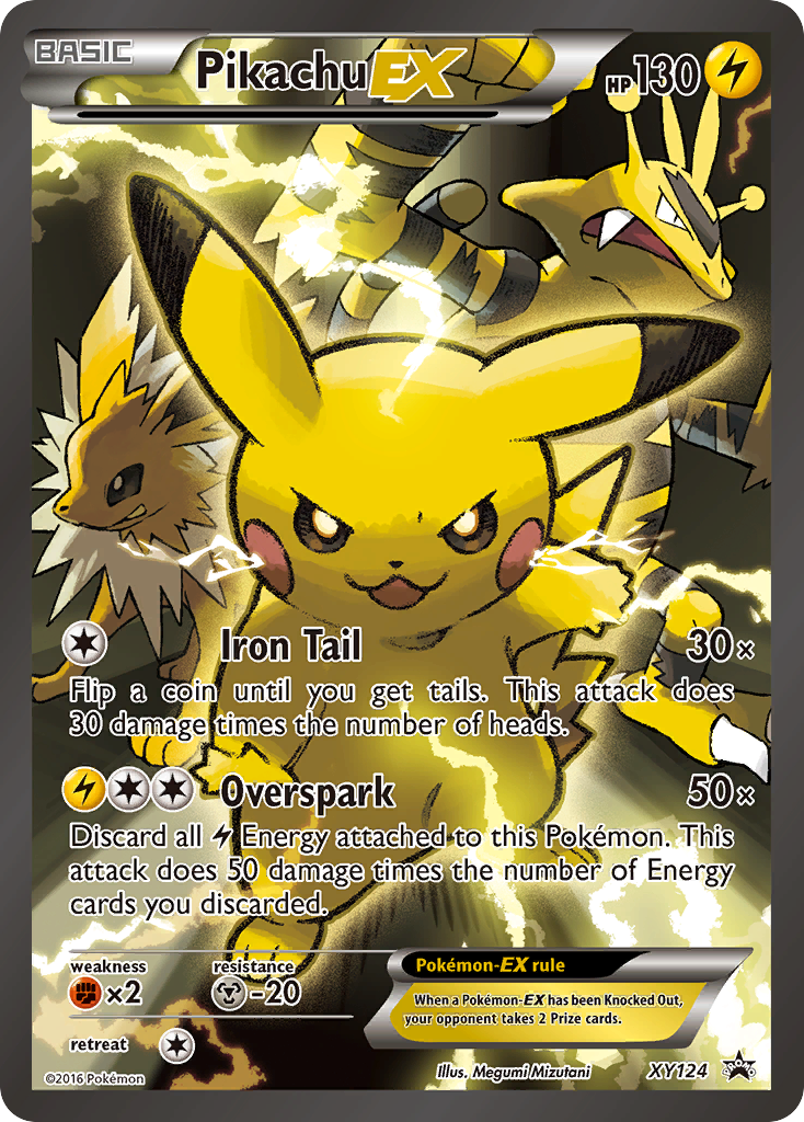 Pikachu EX (XY124) [XY: Black Star Promos] | Exor Games Dartmouth