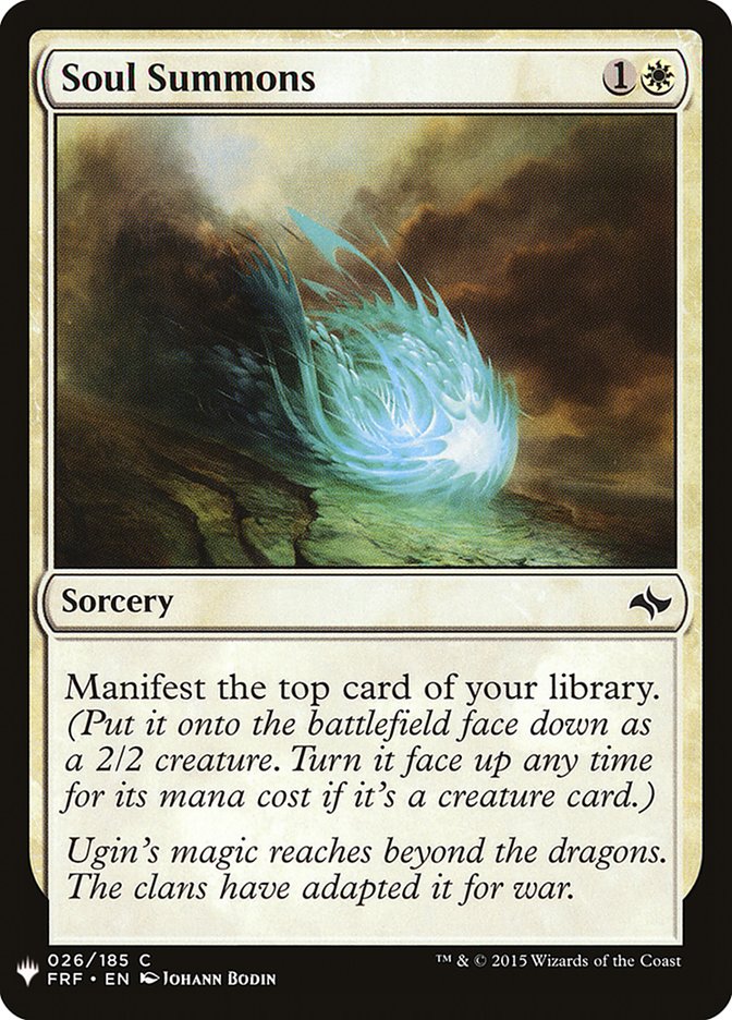Soul Summons [Mystery Booster] | Exor Games Dartmouth