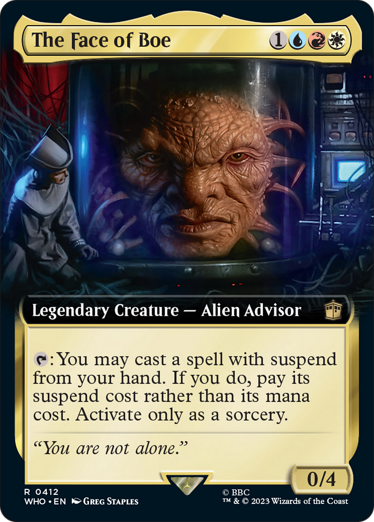 The Face of Boe (Extended Art) [Doctor Who] | Exor Games Dartmouth