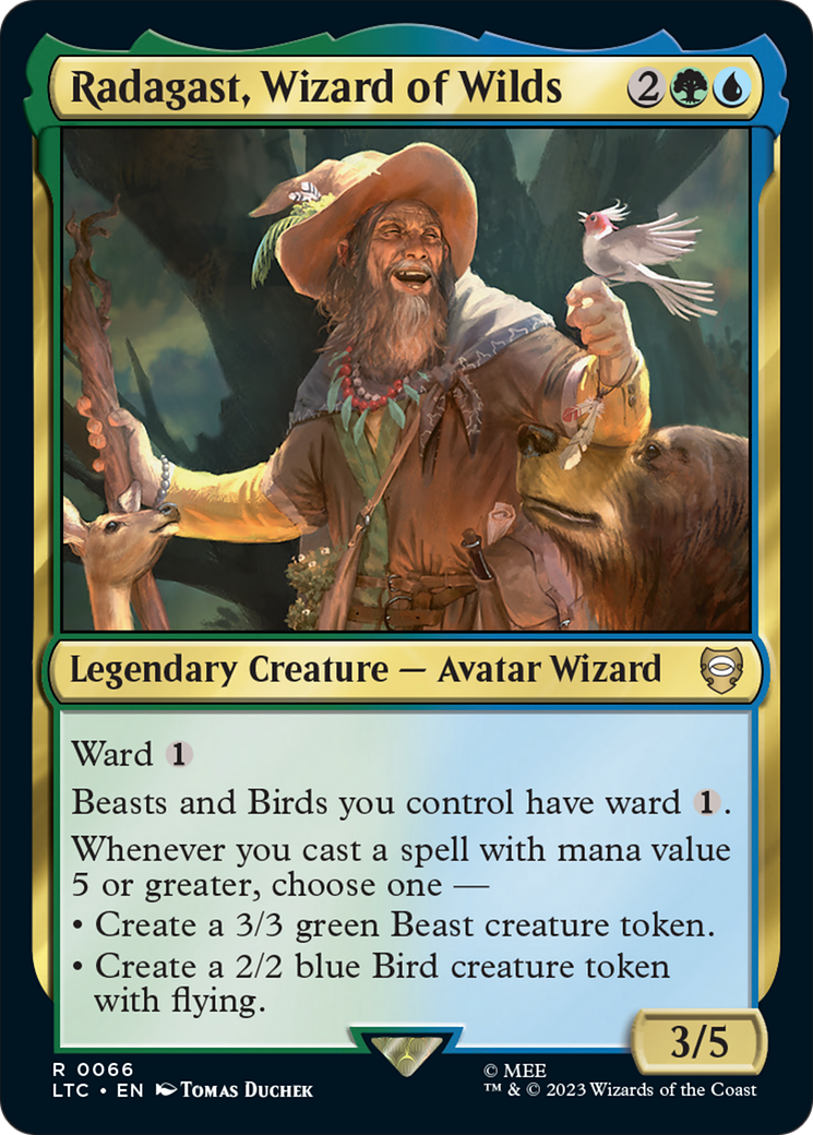 Radagast, Wizard of Wilds [The Lord of the Rings: Tales of Middle-Earth Commander] | Exor Games Dartmouth