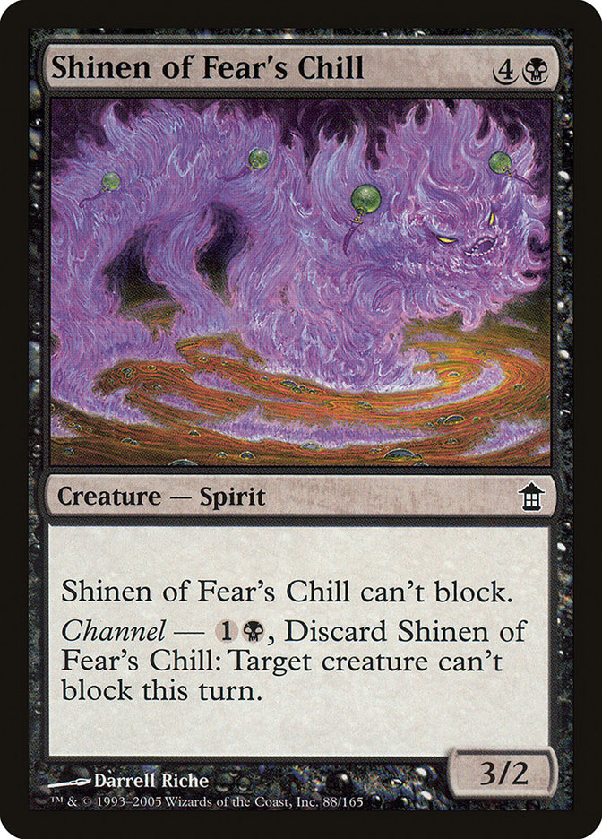 Shinen of Fear's Chill [Saviors of Kamigawa] | Exor Games Dartmouth