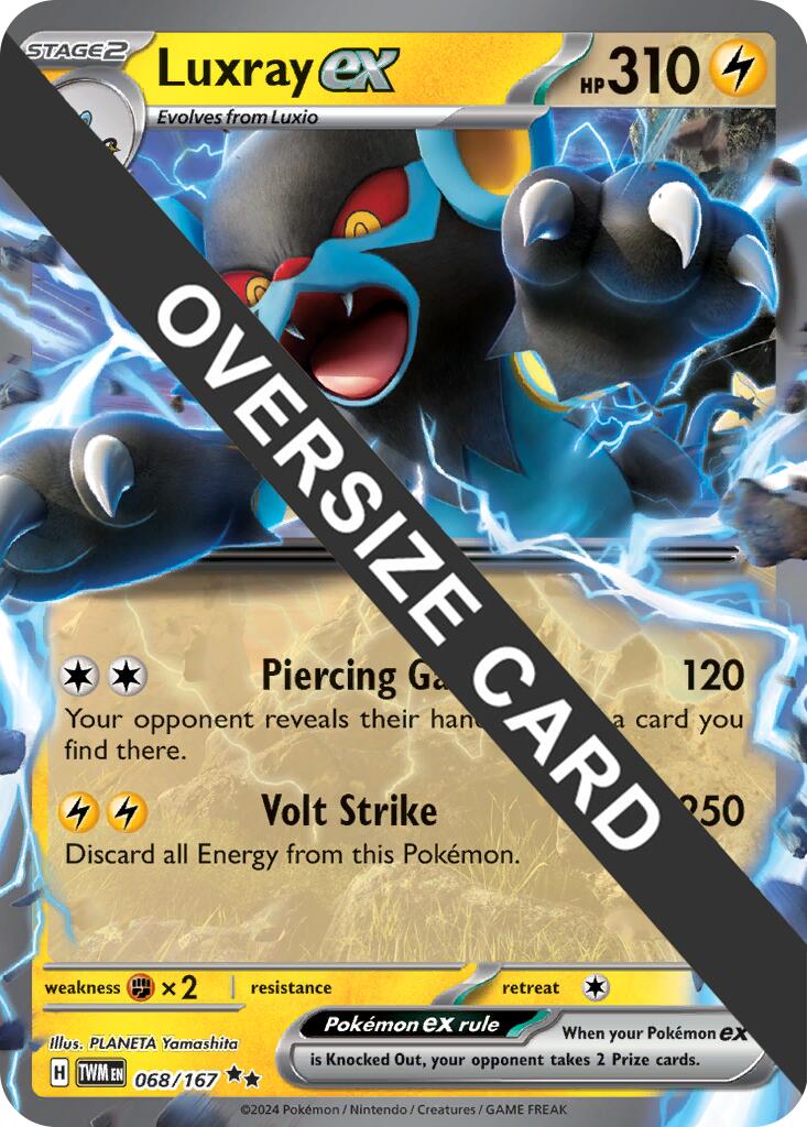 Luxray ex (068/167) (Jumbo Card) [Miscellaneous Cards] | Exor Games Dartmouth