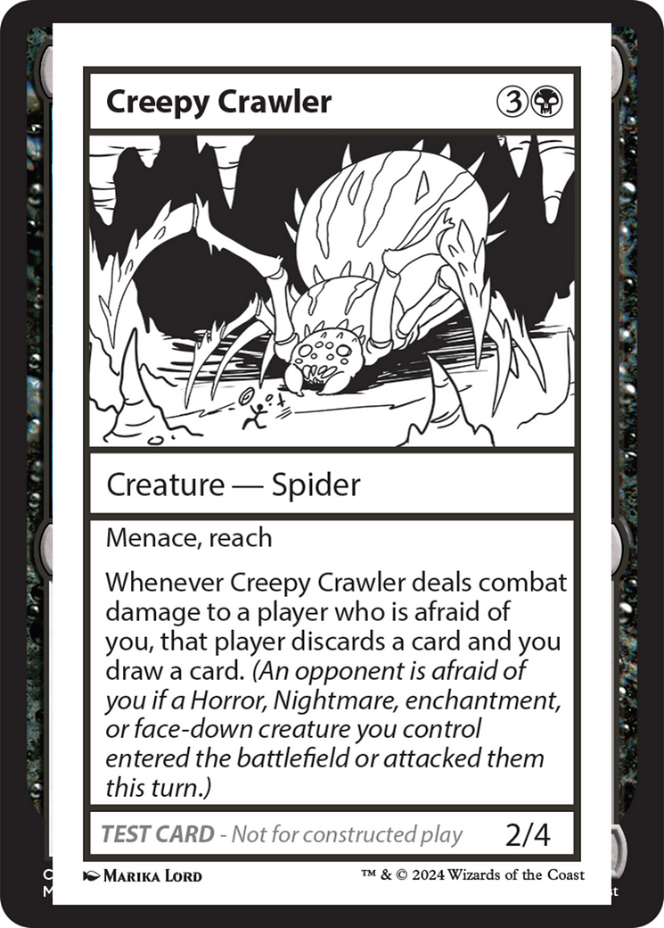 Creepy Crawler [Mystery Booster 2 Playtest Cards] | Exor Games Dartmouth