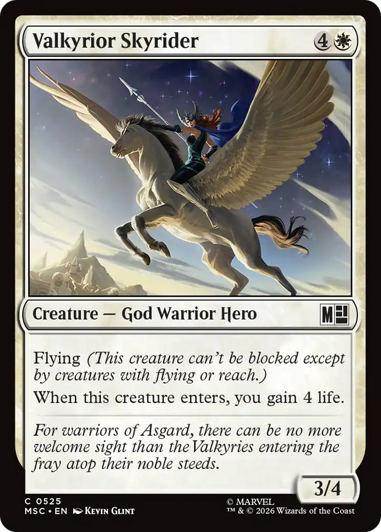 Valkyrior Skyrider [Marvel Super Heroes Commander] | Exor Games Dartmouth
