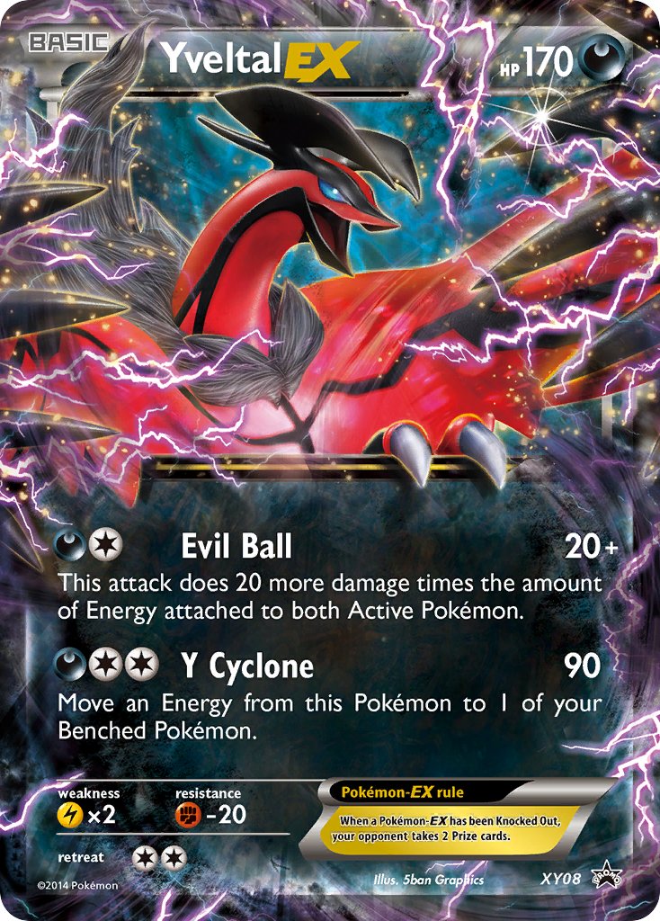 Yveltal EX (XY08) [XY: Black Star Promos] | Exor Games Dartmouth