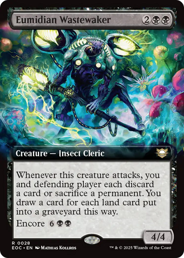 Eumidian Wastewaker (Extended Art) [Edge of Eternities Commander] | Exor Games Dartmouth