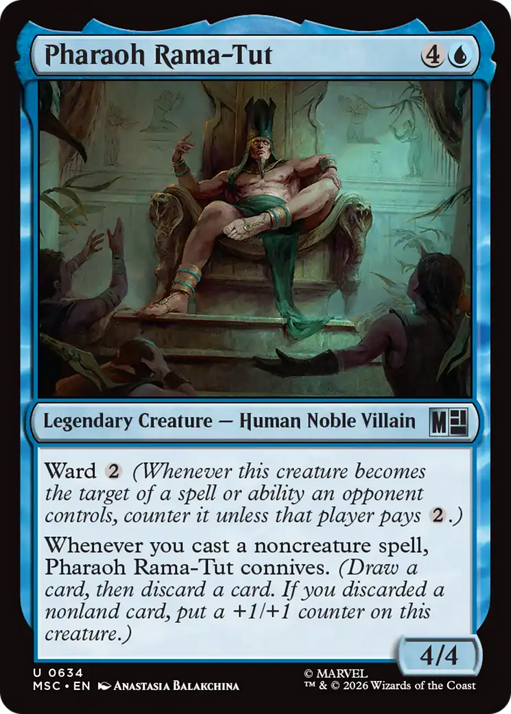 Pharaoh Rama-Tut [Marvel Super Heroes Commander] | Exor Games Dartmouth