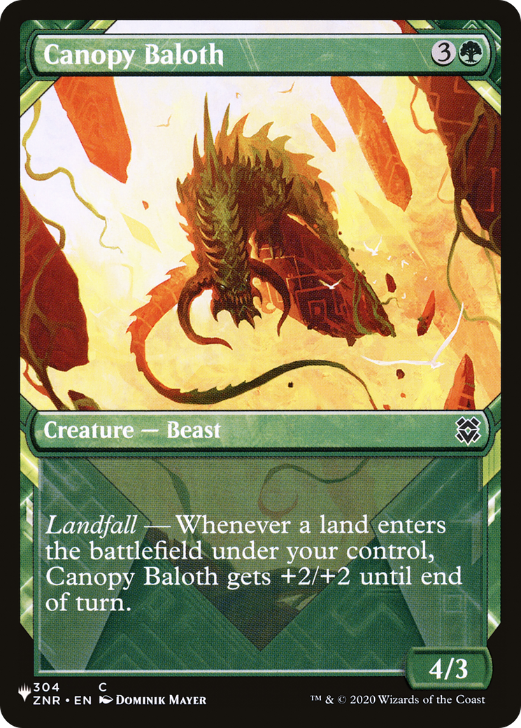 Canopy Baloth (Showcase) [The List] | Exor Games Dartmouth