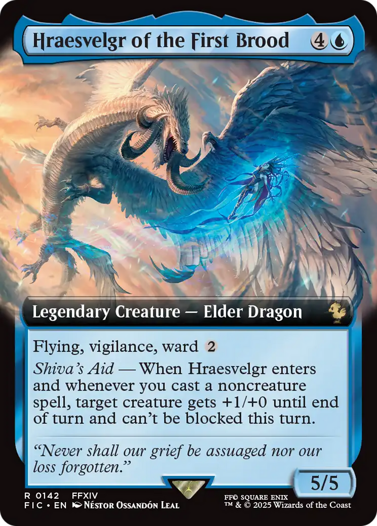 Hraesvelgr of the First Brood (Extended Art) [FINAL FANTASY Commander] | Exor Games Dartmouth