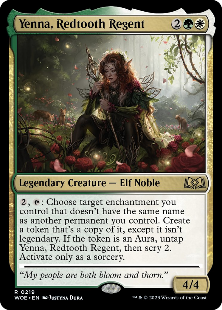 Yenna, Redtooth Regent [Wilds of Eldraine] | Exor Games Dartmouth