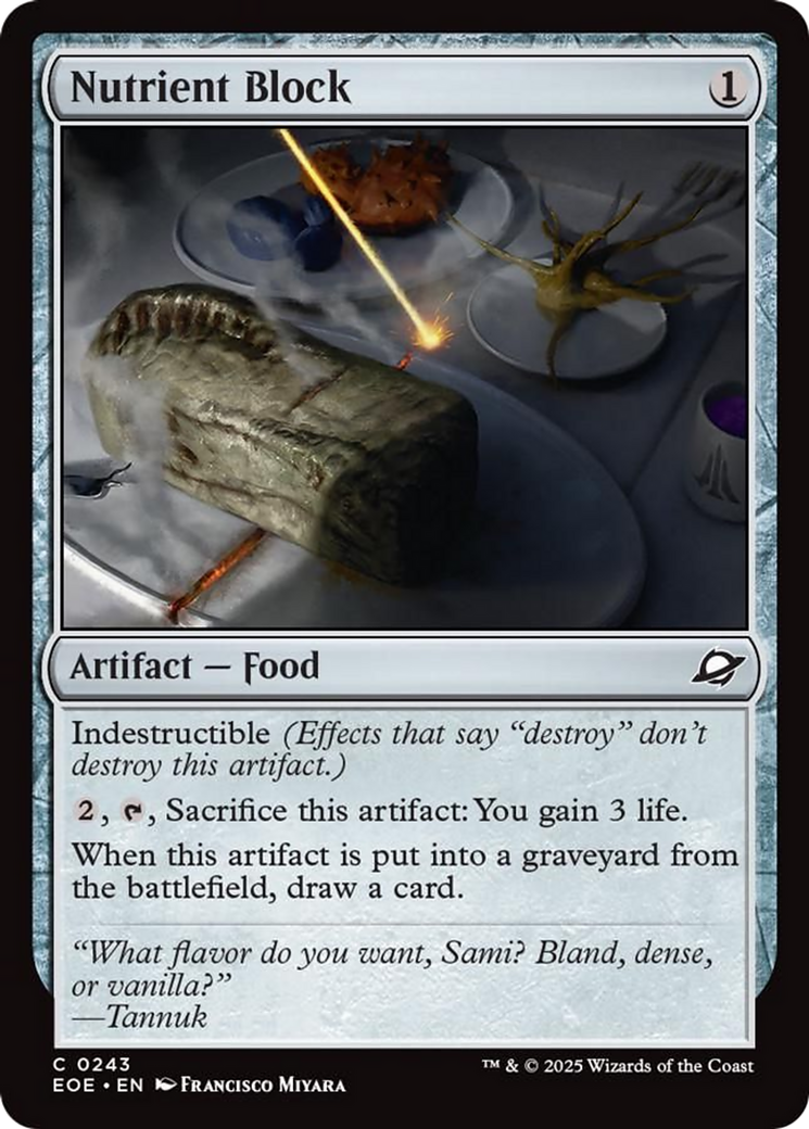 Nutrient Block [Edge of Eternities] | Exor Games Dartmouth