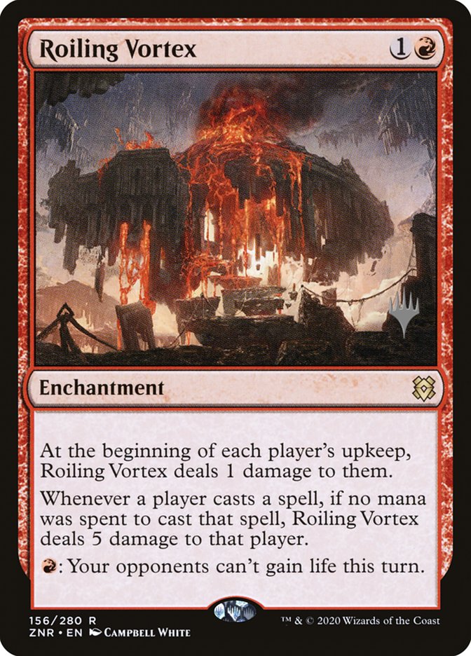 Roiling Vortex (Promo Pack) [Zendikar Rising Promos] | Exor Games Dartmouth