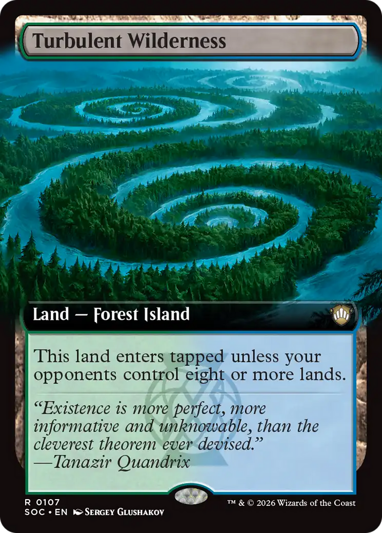 Turbulent Wilderness (Extended Art) [Secrets of Strixhaven Commander] | Exor Games Dartmouth