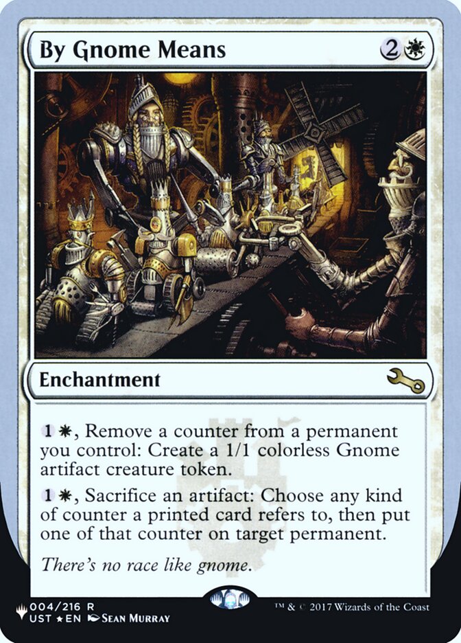 By Gnome Means (Unfinity Foil Edition) [The List] | Exor Games Dartmouth