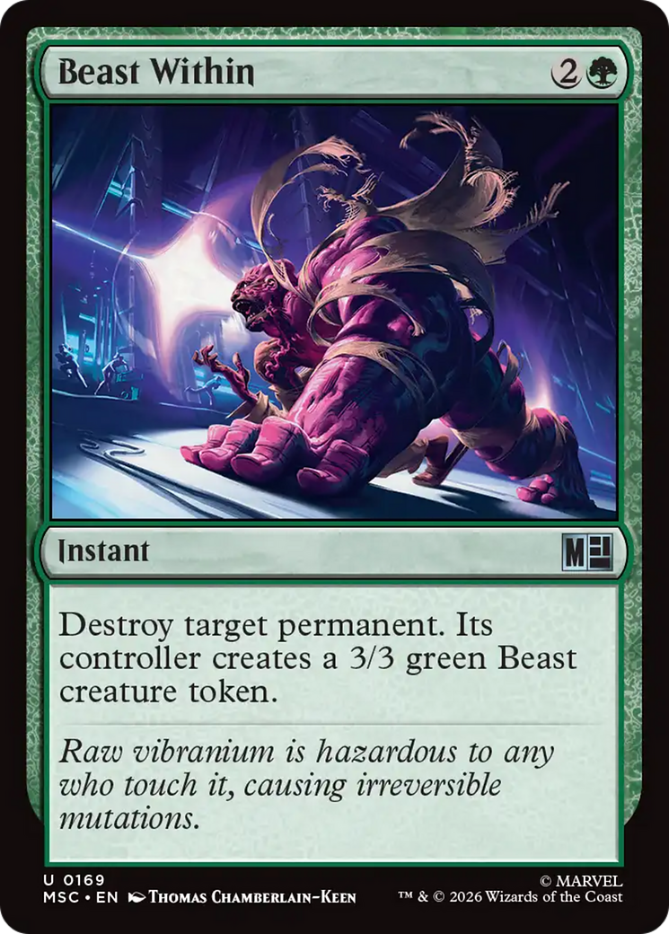 Beast Within [Marvel Super Heroes Commander] | Exor Games Dartmouth