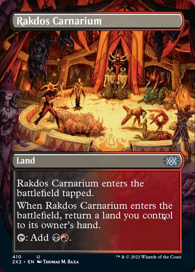 Rakdos Carnarium (Borderless Alternate Art) [Double Masters 2022] | Exor Games Dartmouth