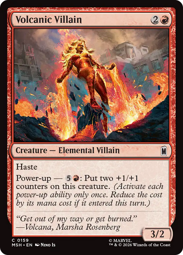 Volcanic Villain [Marvel Super Heroes] | Exor Games Dartmouth